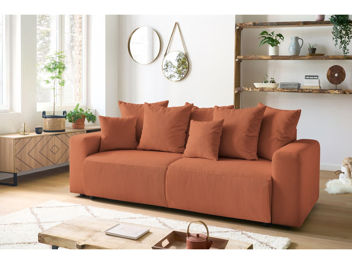 ENVY corduroy slaapbank met opbergvak