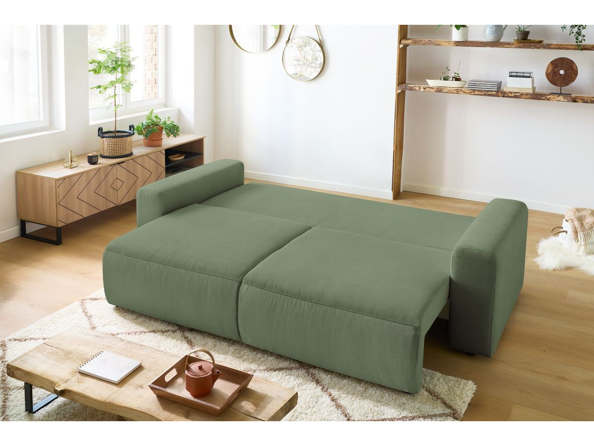 ENVY corduroy slaapbank met opbergvak