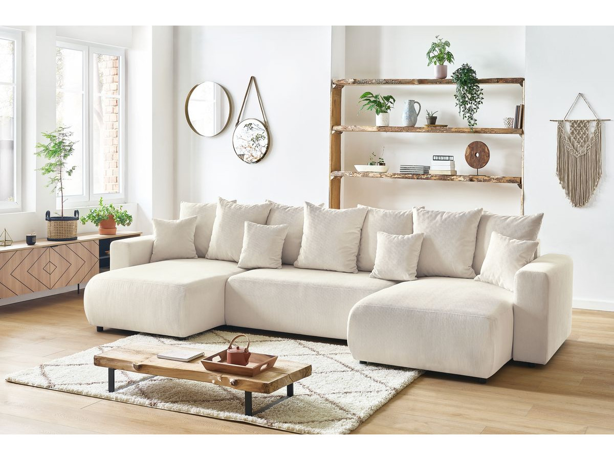 ENVY Corduroy panoramische slaapbank met opbergruimte