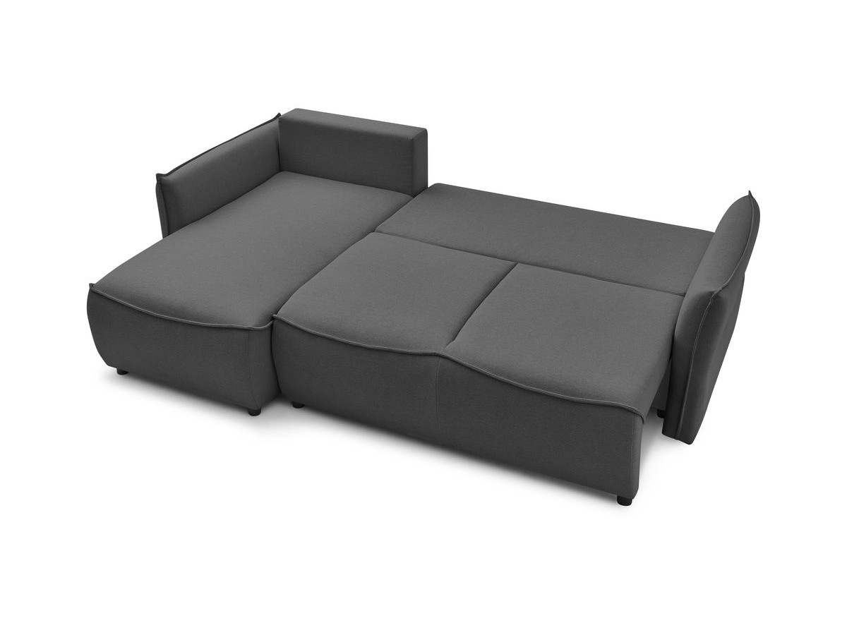 Canapé d'angle convertible coffre LEON