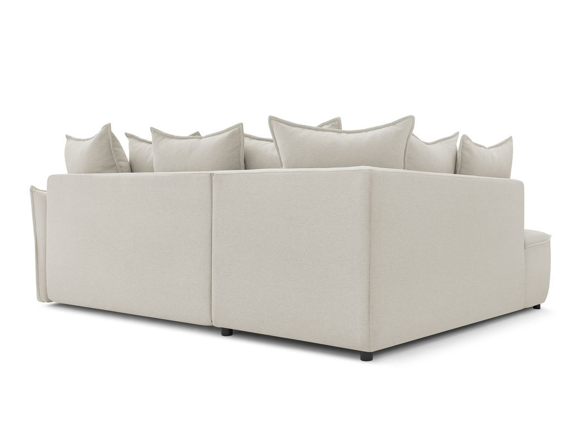 Canapé d'angle L convertible coffre LEON