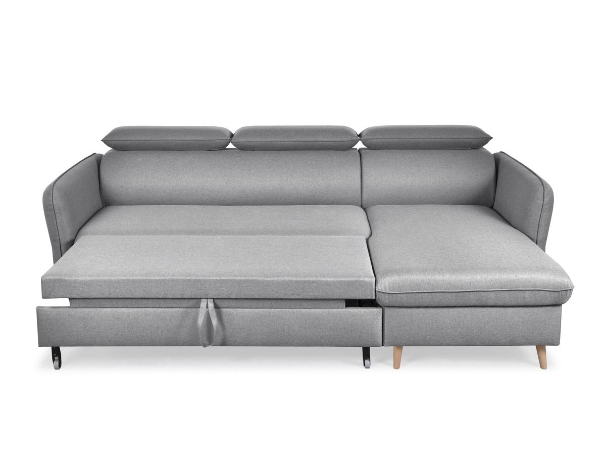 Canapé d'angle réversible convertible avec coffre MARCUS