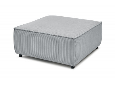 Pouf pour canapé modulable NIHAD tissu velours côtelé