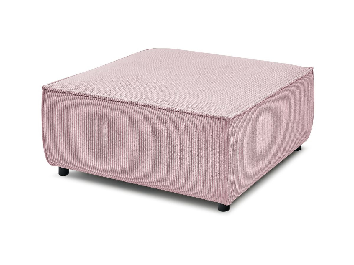 Pouf pour canapé modulable NIHAD tissu velours côtelé