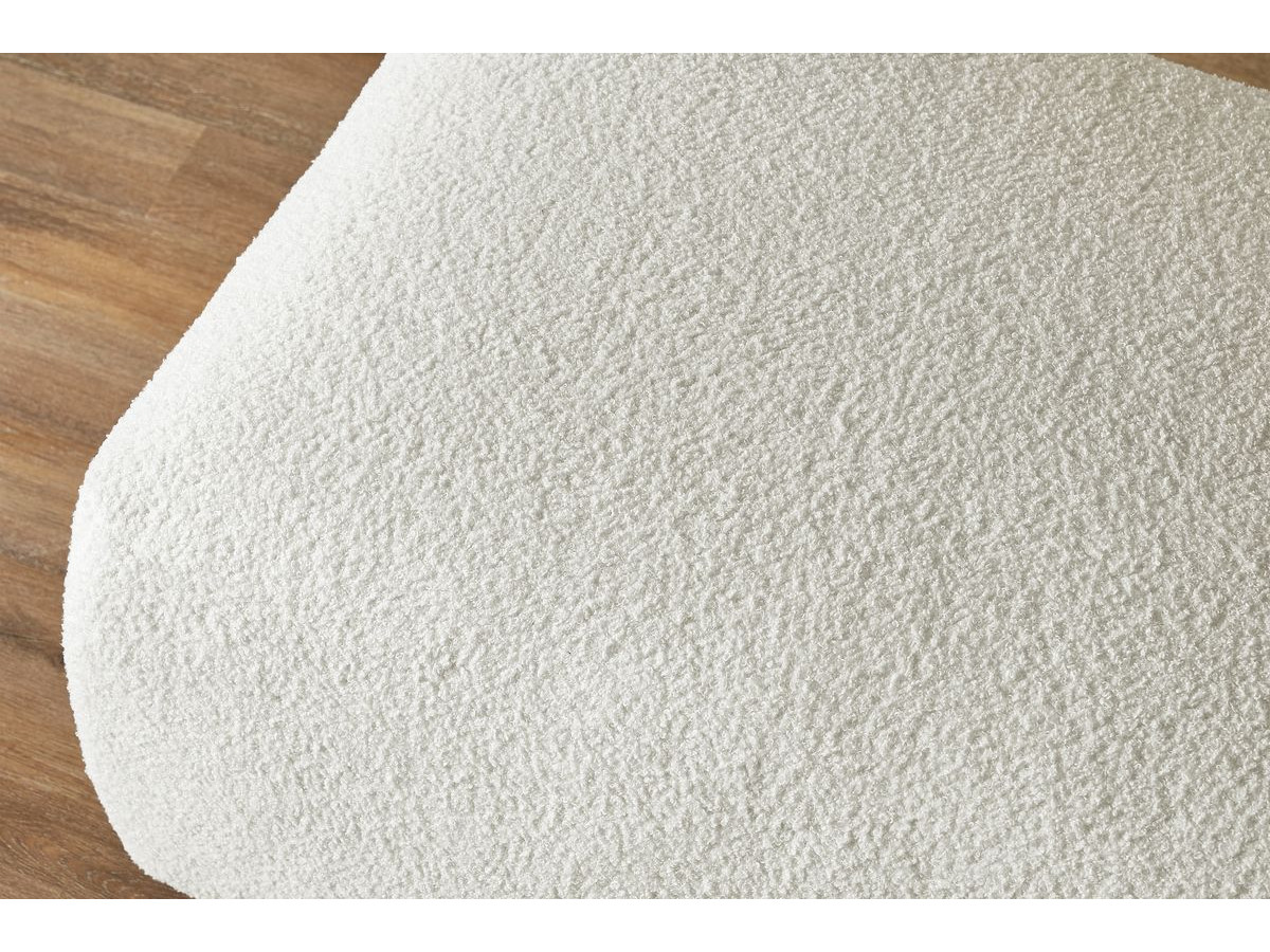 Pouf ENVY tissu bouclette doux