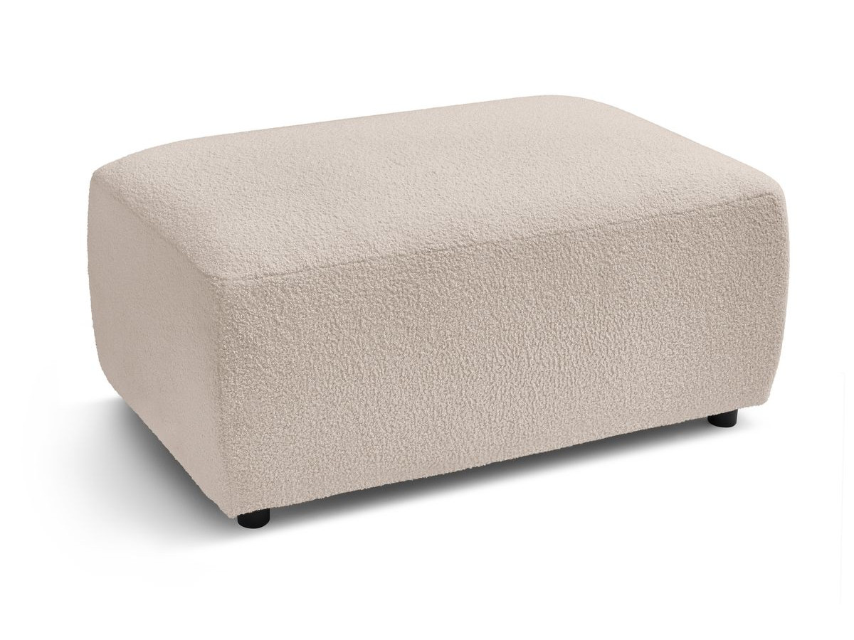Pouf ENVY tissu bouclette doux