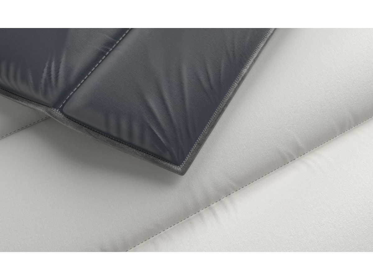 Couette tempérée BICOLORE en fibres recyclées 350gr/m2 — vue 5