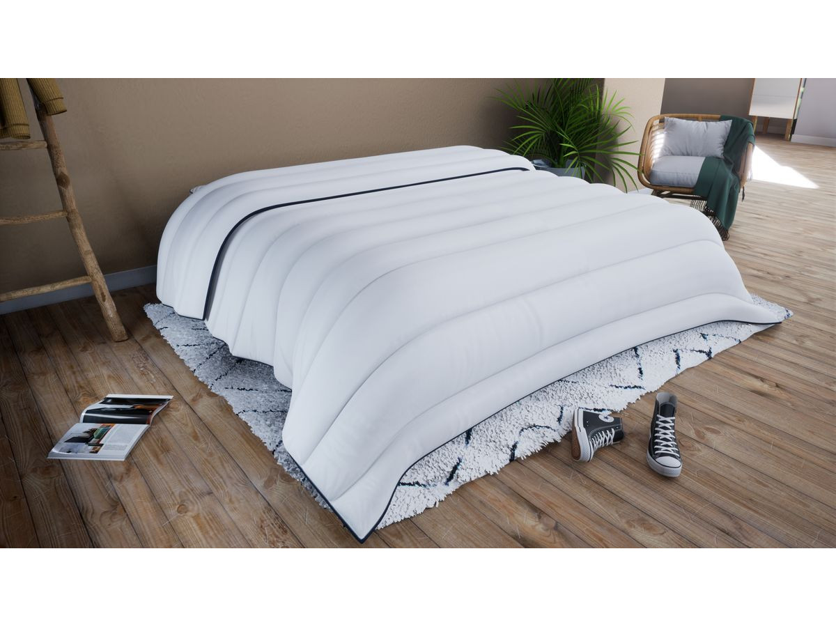 Warm fleece dekbed 650/m2 machinewasbaar