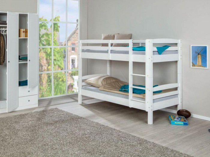 Lit superposé NALA en bois massif