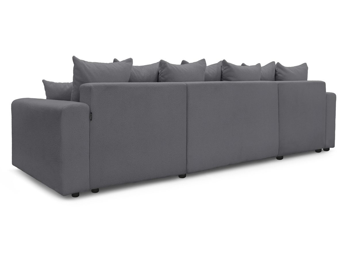ENVY panoramische slaapbank met opbergvak en badstof bekleding