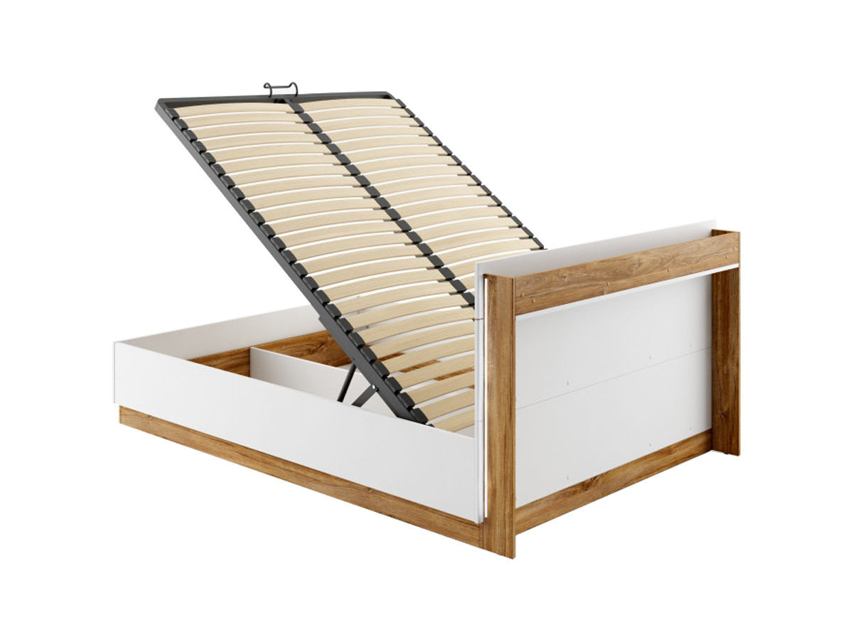 ZENITA opbergbed, inclusief onderstel en hoofdeinde