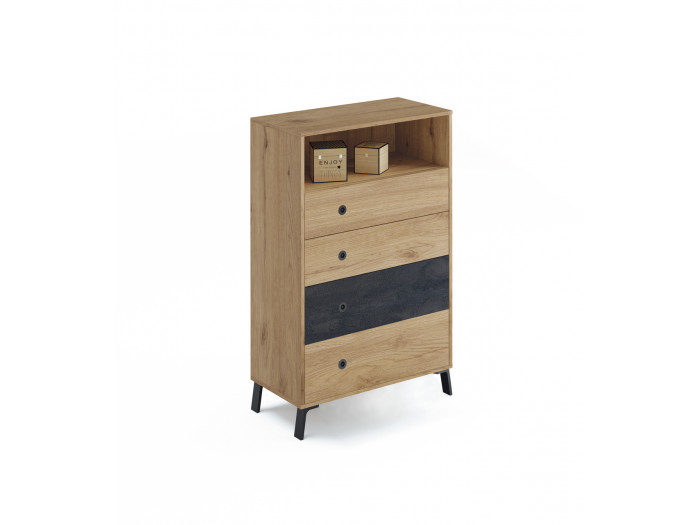 Commode 4 tiroirs KAMILA