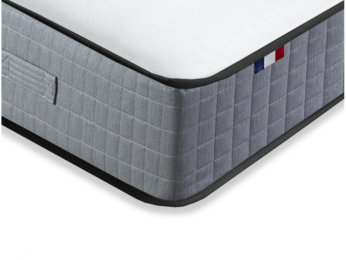 APOLLINE matrasset 24 cm met 638 pocketveren + boxspring + poten