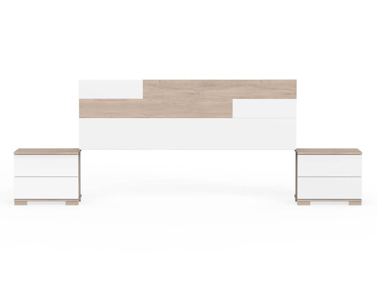 Tête de lit avec chevet 160cm ENORA