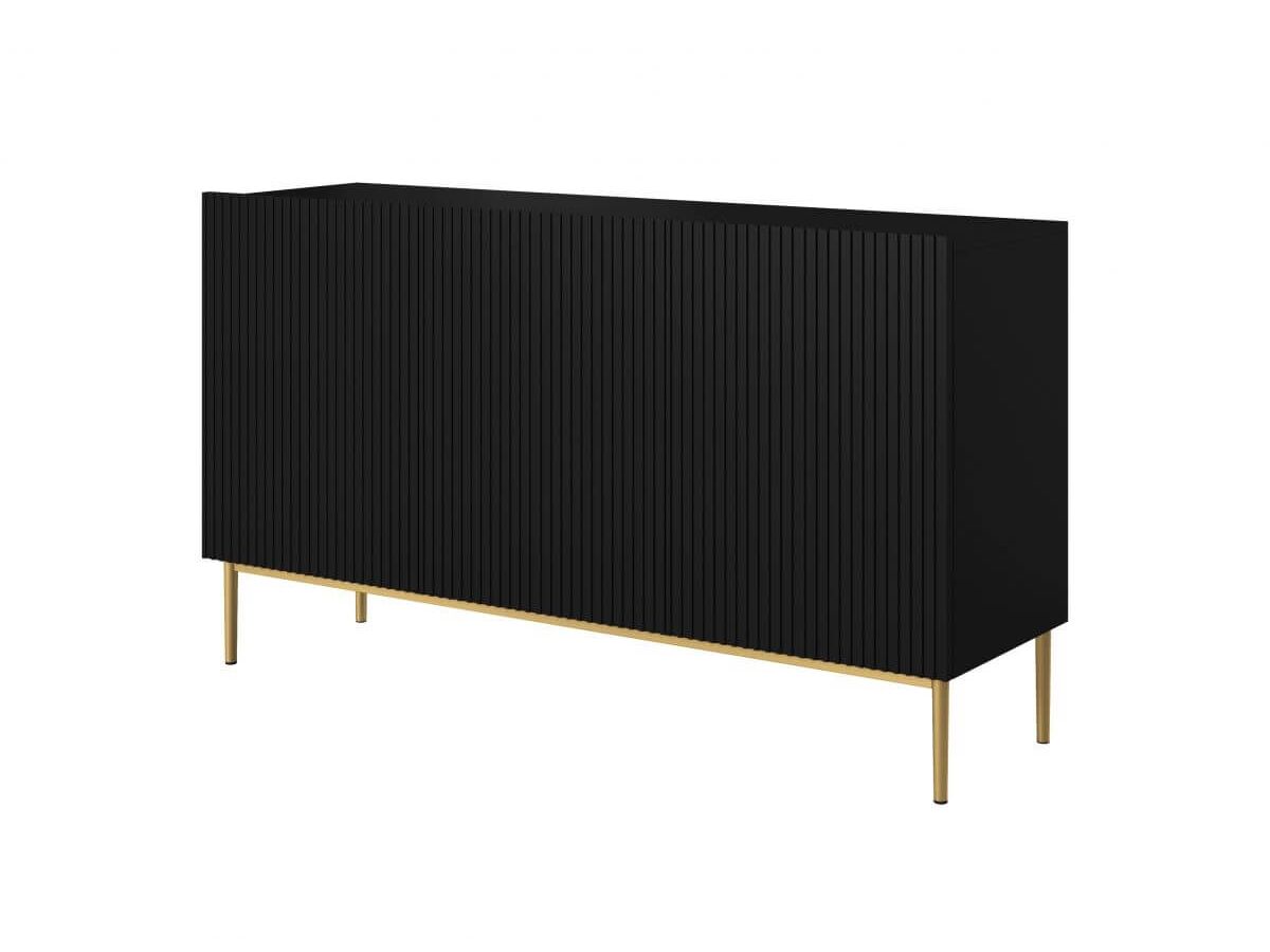KASHA 3-deurs dressoir 150 cm gouden poten