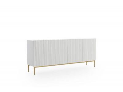 Buffet 4 portes 200 cm KASHA Pieds or