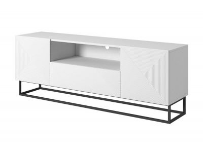 Meuble TV 167 cm ALICE pieds en métal