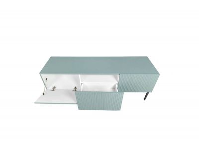 Meuble TV 150 cm KASHA Pieds noir