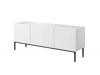 Meuble TV 150 cm KASHA Pieds noir