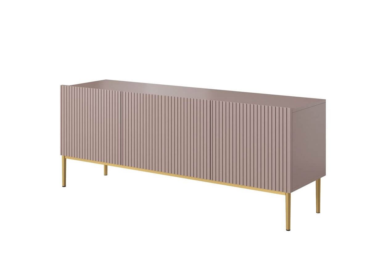 KASHA 150 cm tv-meubel met gouden poten