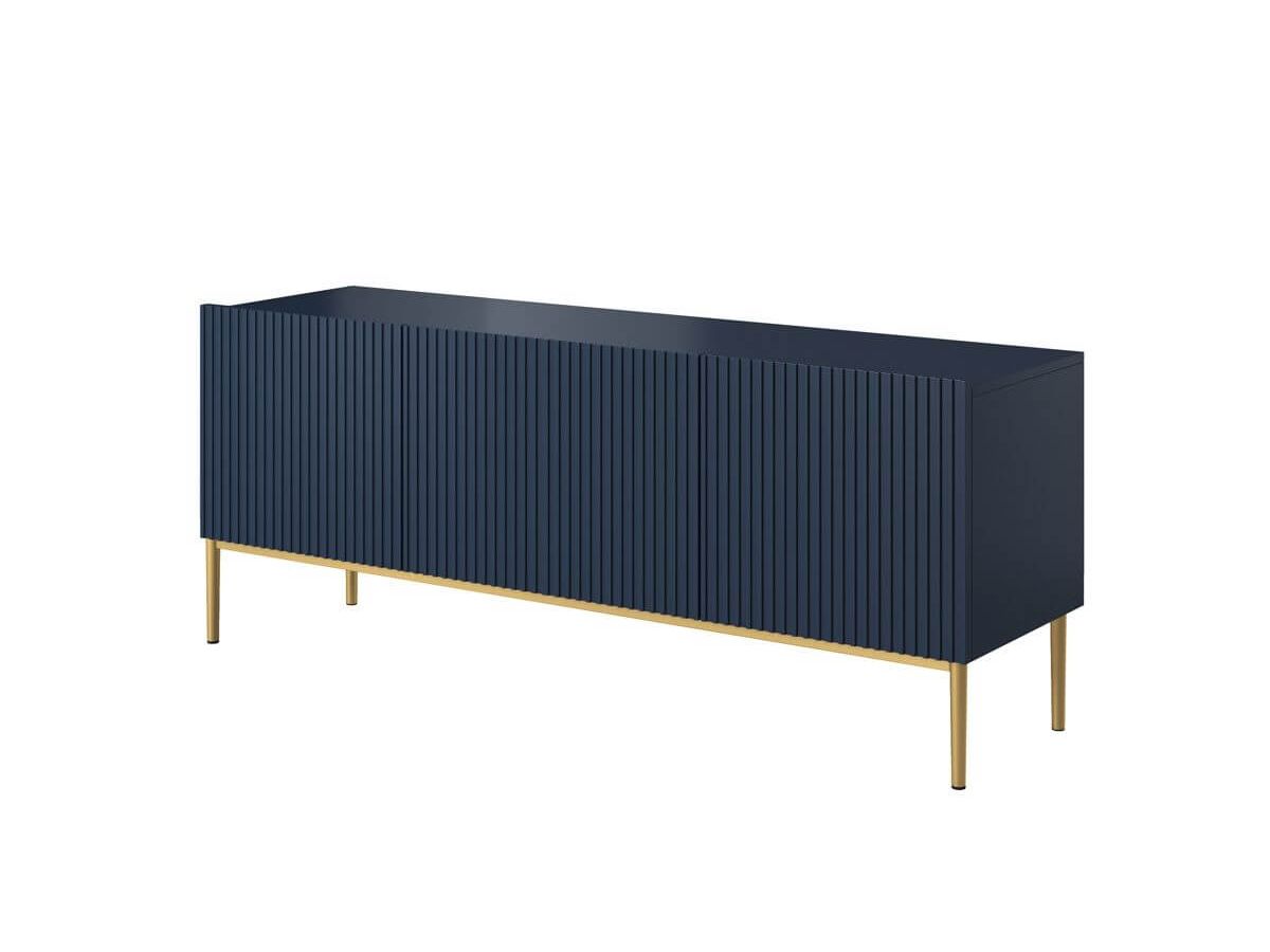 KASHA 150 cm tv-meubel met gouden poten