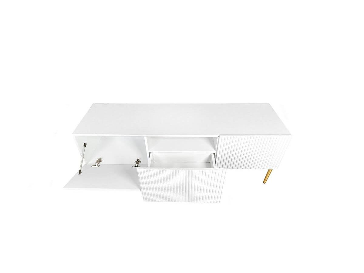 KASHA 150 cm tv-meubel met gouden poten