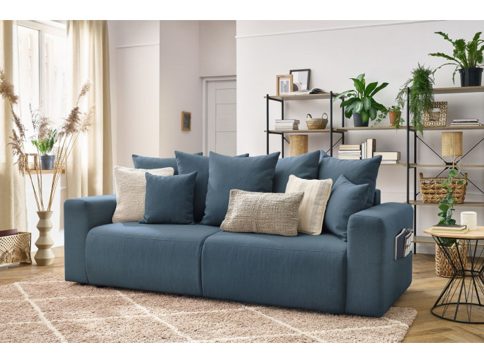 Canapé droit convertible coffre ENVY
