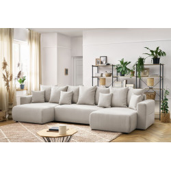 Panoramiczna sofa rozkładana ENVY Fabric