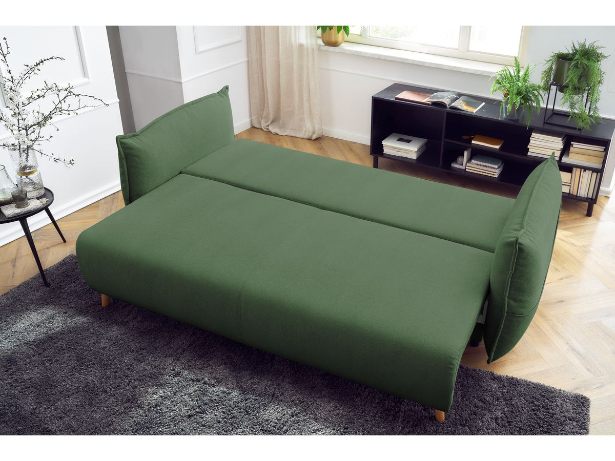 Canapé droit convertible coffre NESSA