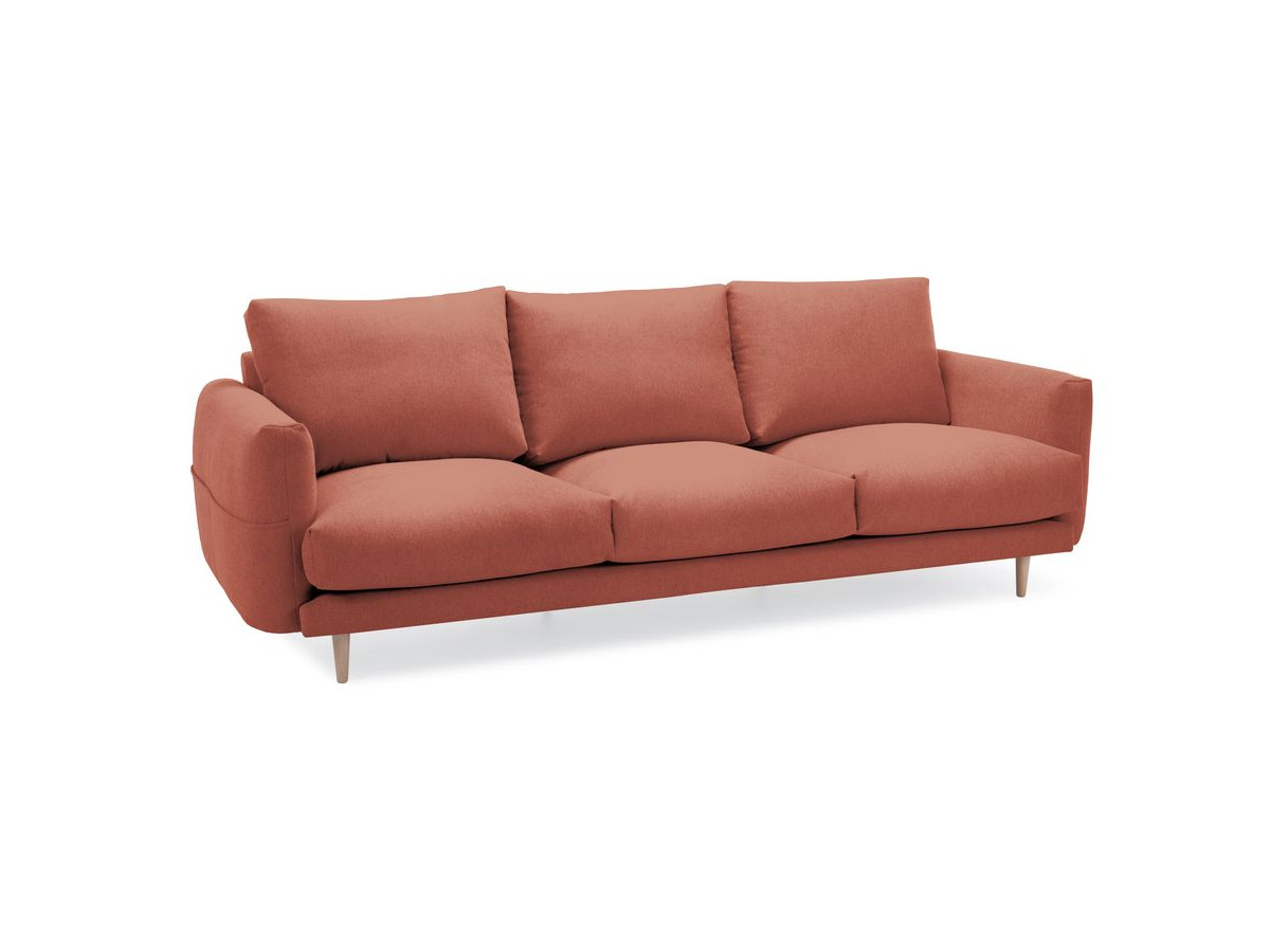 Sofa prosta stała 4-osobowa ZEBULON