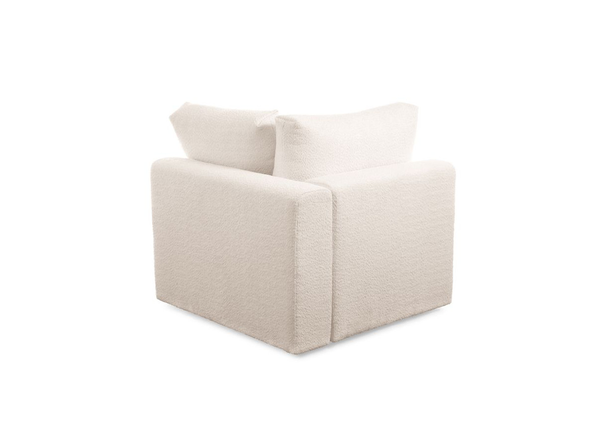 Angle pour canapé modulable PARIS tissu bouclette