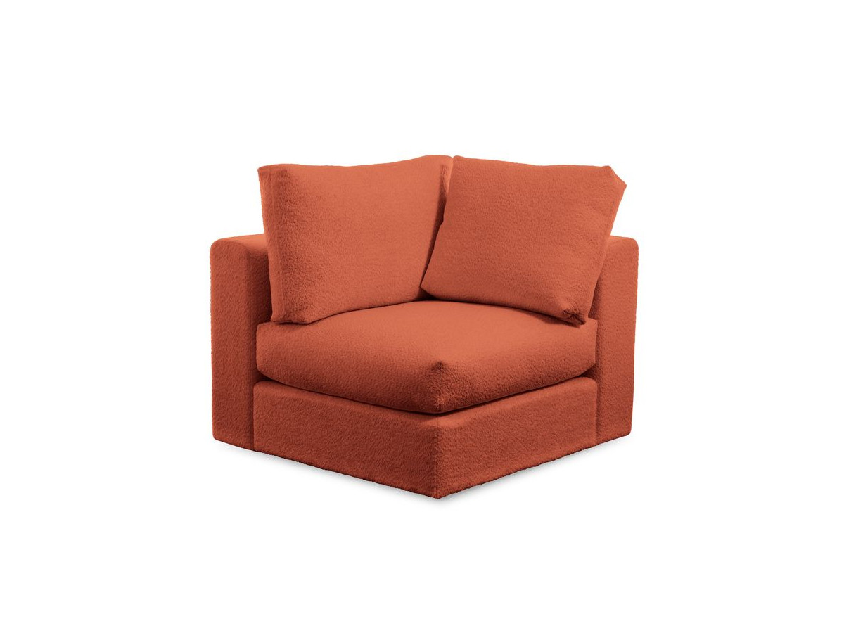 Angle pour canapé modulable PARIS tissu bouclette
