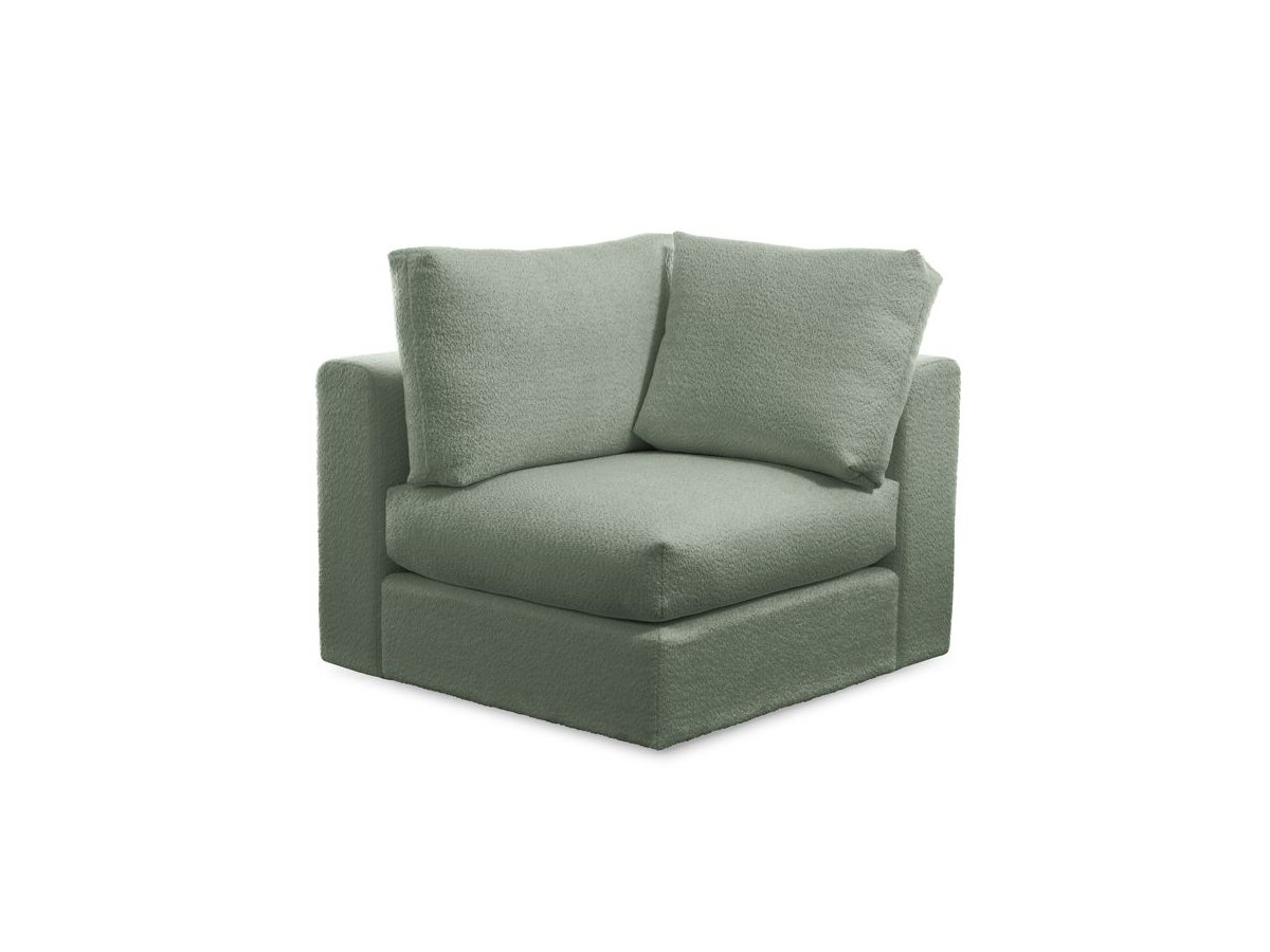 Angle pour canapé modulable PARIS tissu bouclette