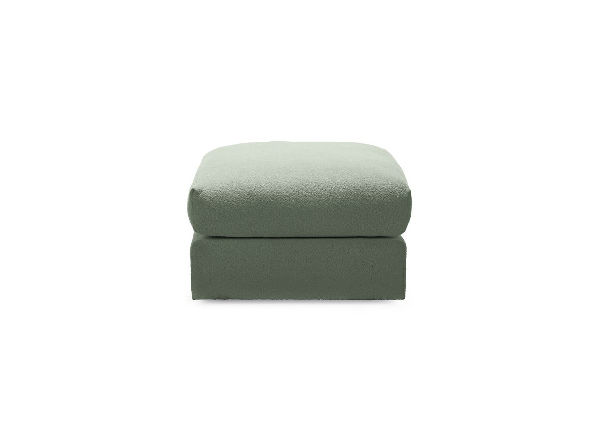 Pouf ultra moelleux PARIS tissu bouclette
