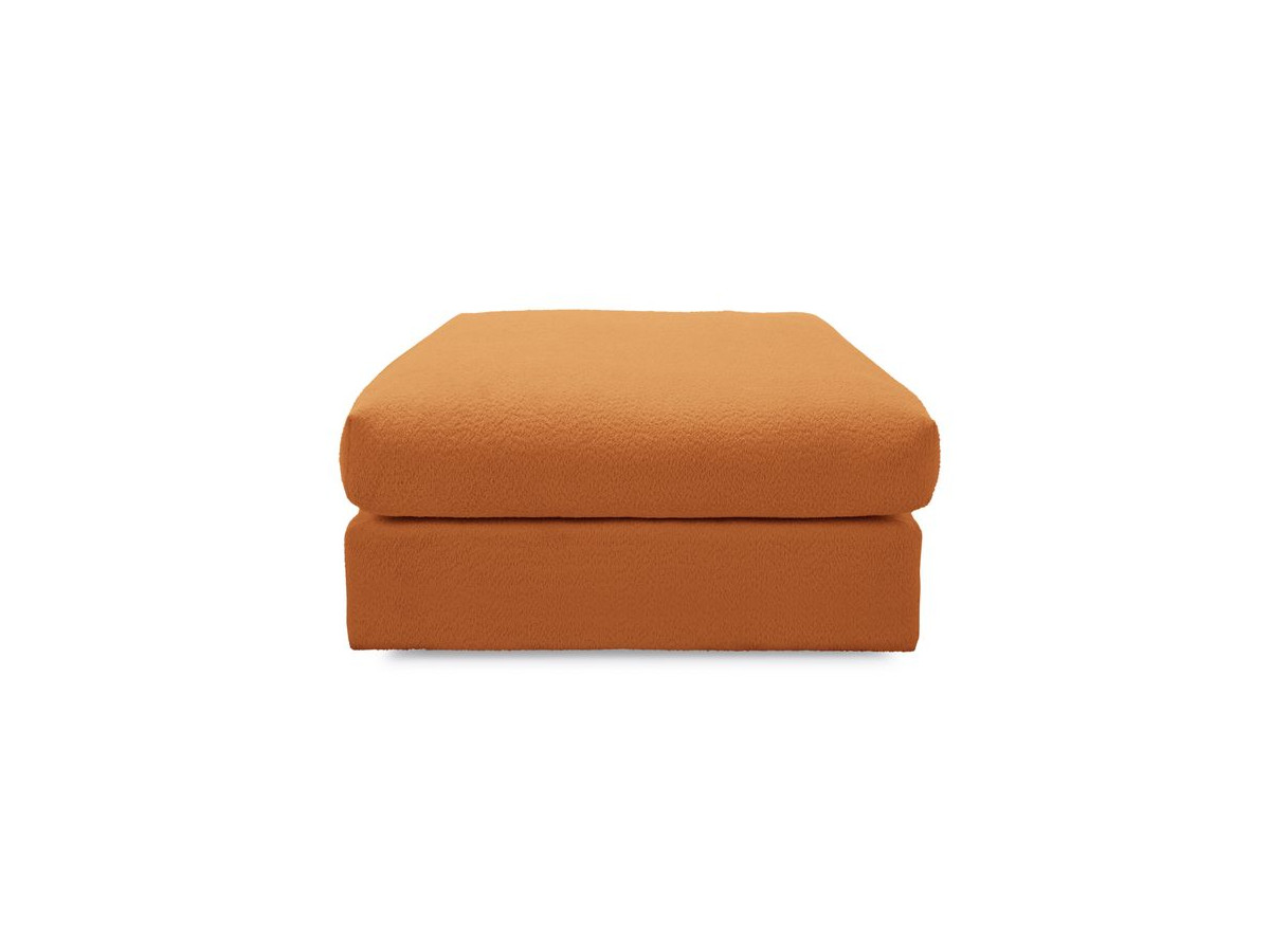 Pouf ultra moelleux PARIS bouclette jaune — vue 5