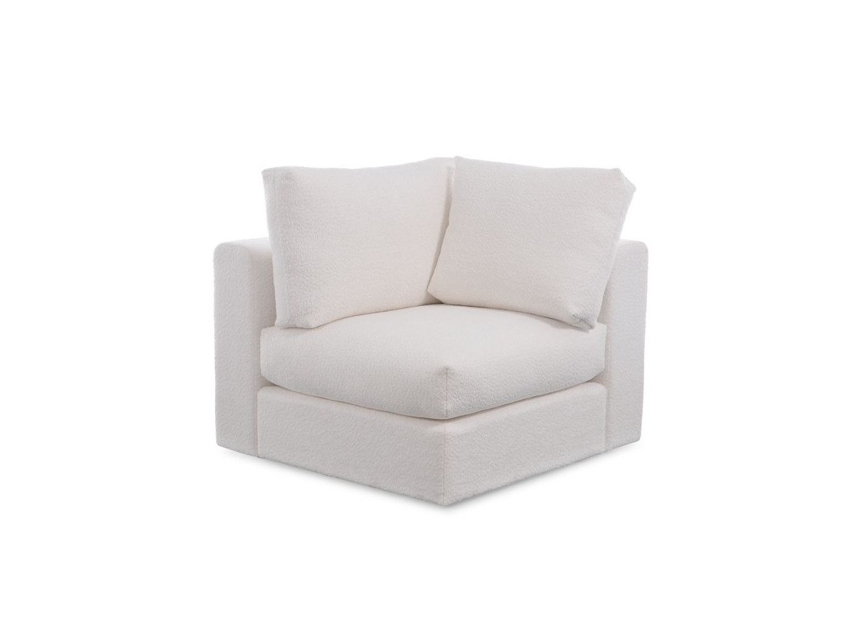 Angle pour canapé modulable PARIS tissu bouclette