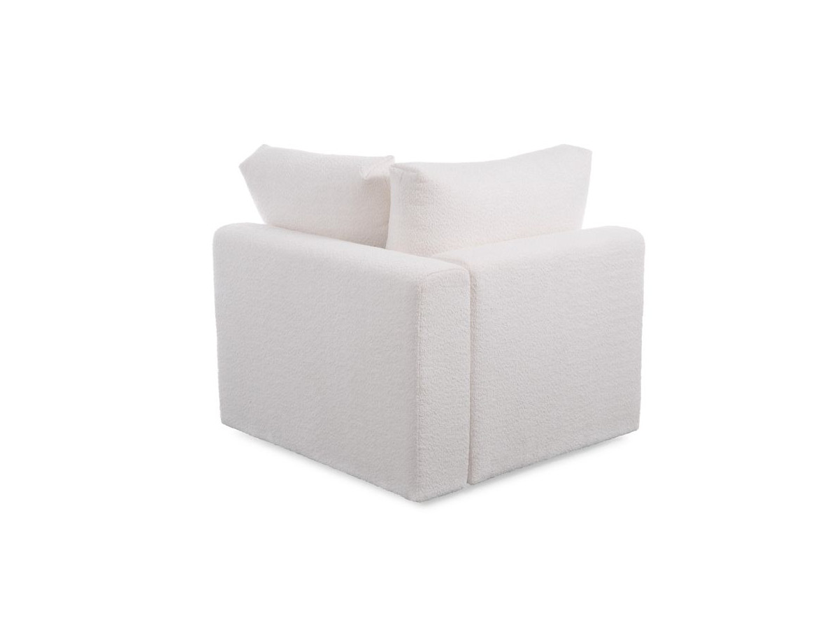 Angle pour canapé modulable PARIS tissu bouclette