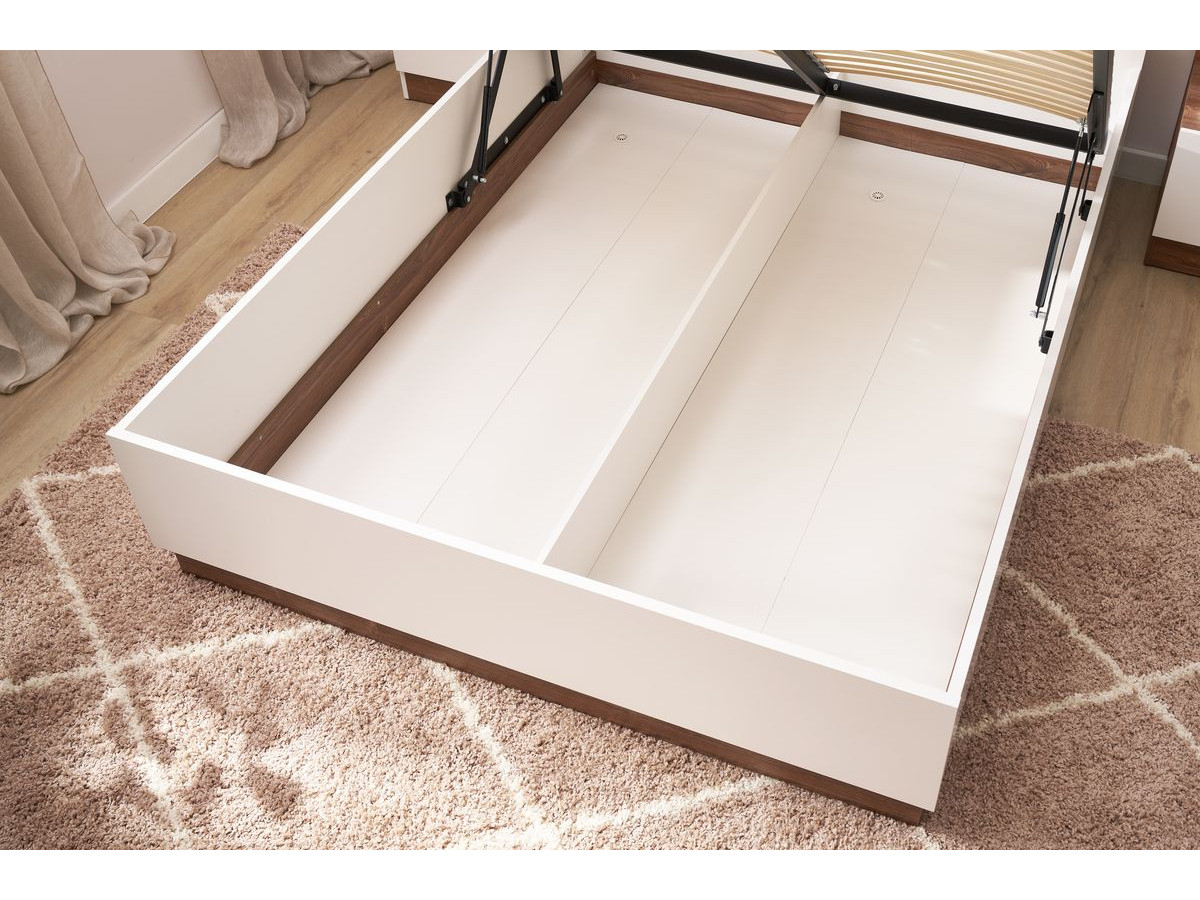 ZENITA opbergbed, inclusief onderstel en hoofdeinde