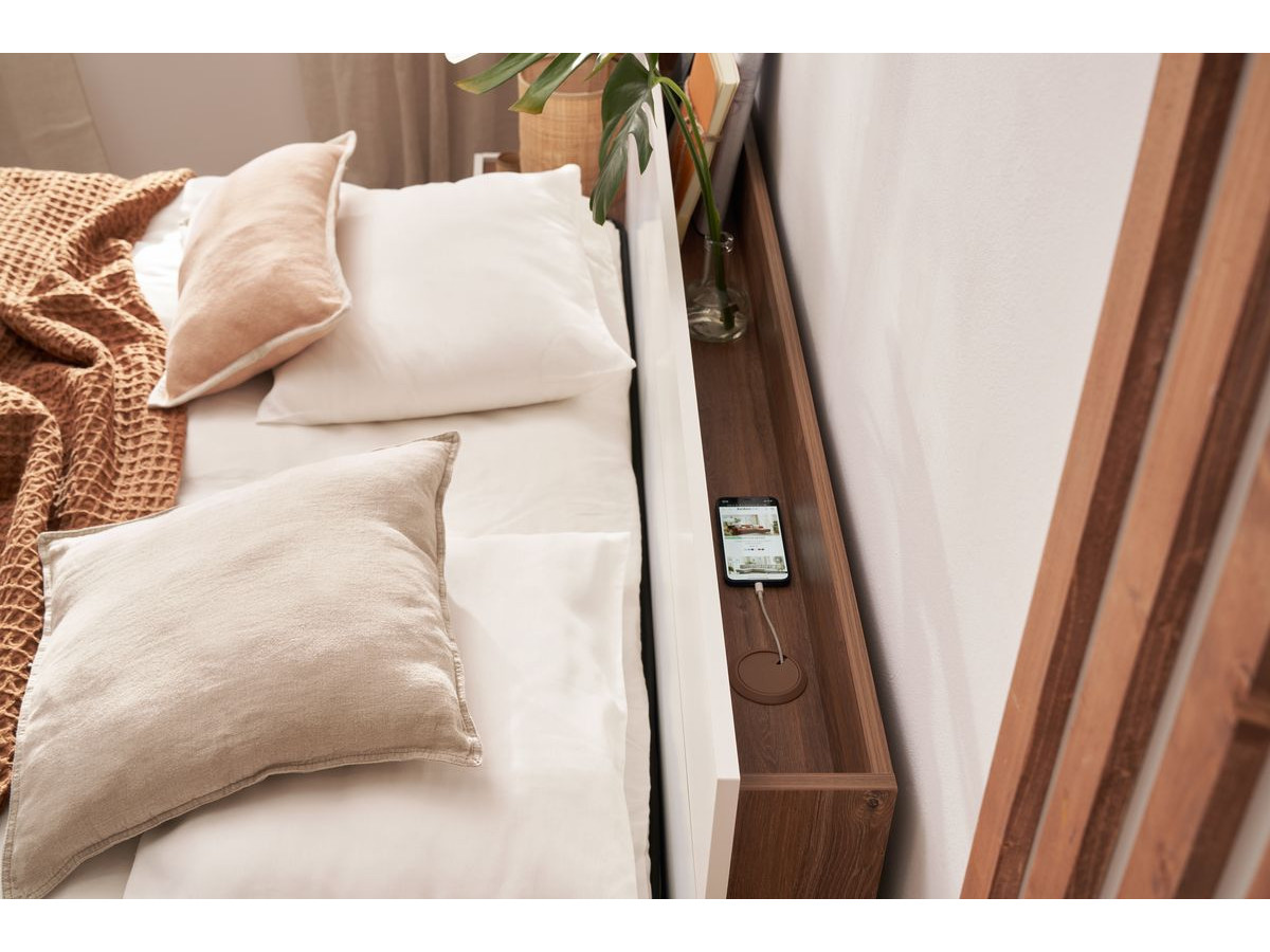 ZENITA set met opbergbed + ladekast + 2 nachtkastjes