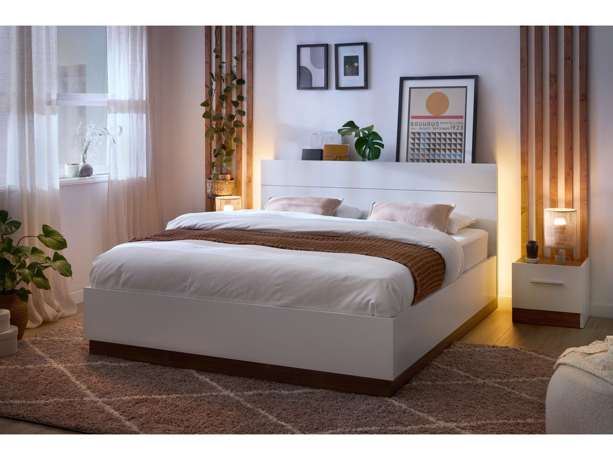 ZENITA opbergbed, inclusief onderstel en hoofdeinde