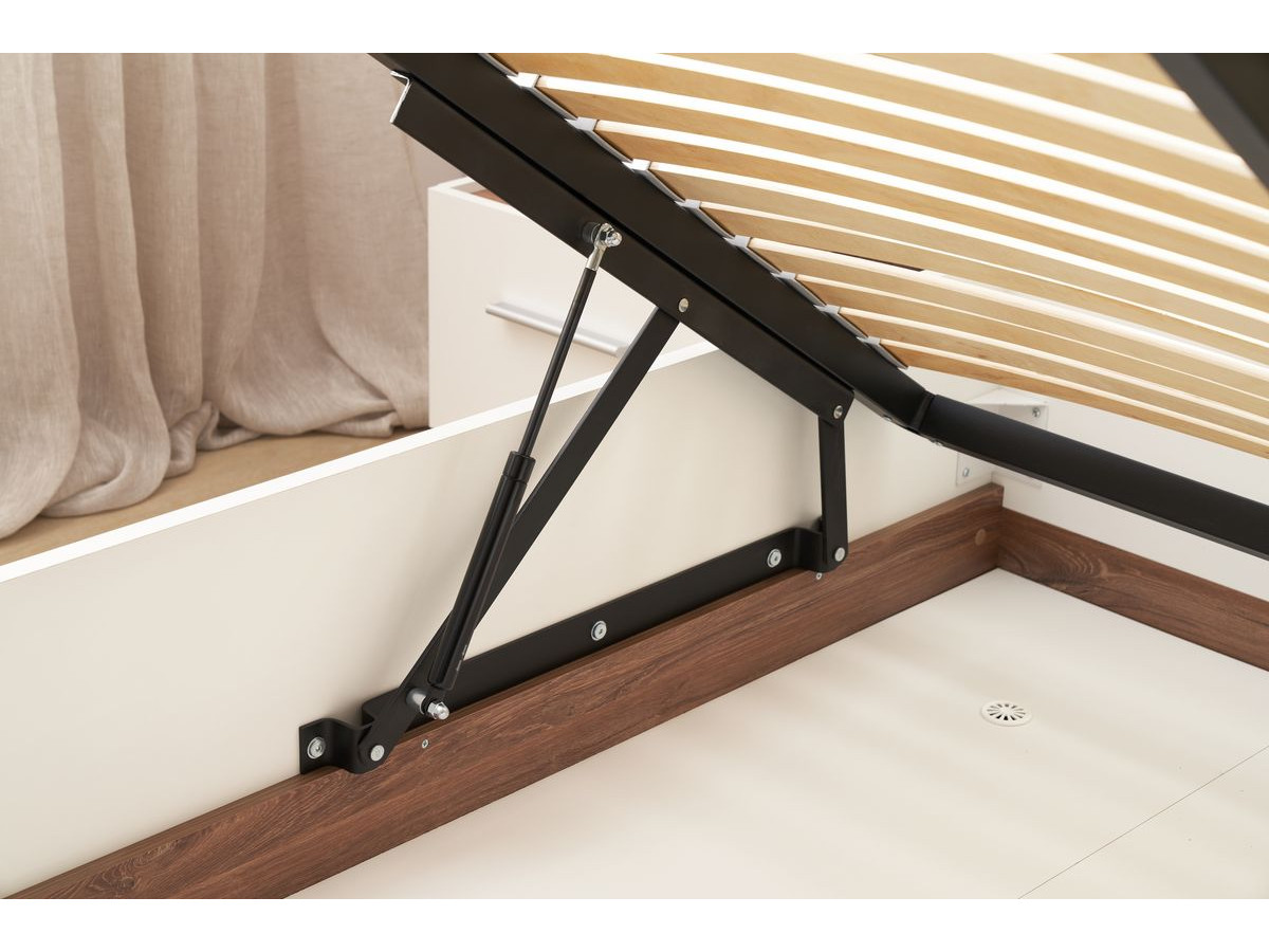 ZENITA opbergbed, inclusief onderstel en hoofdeinde