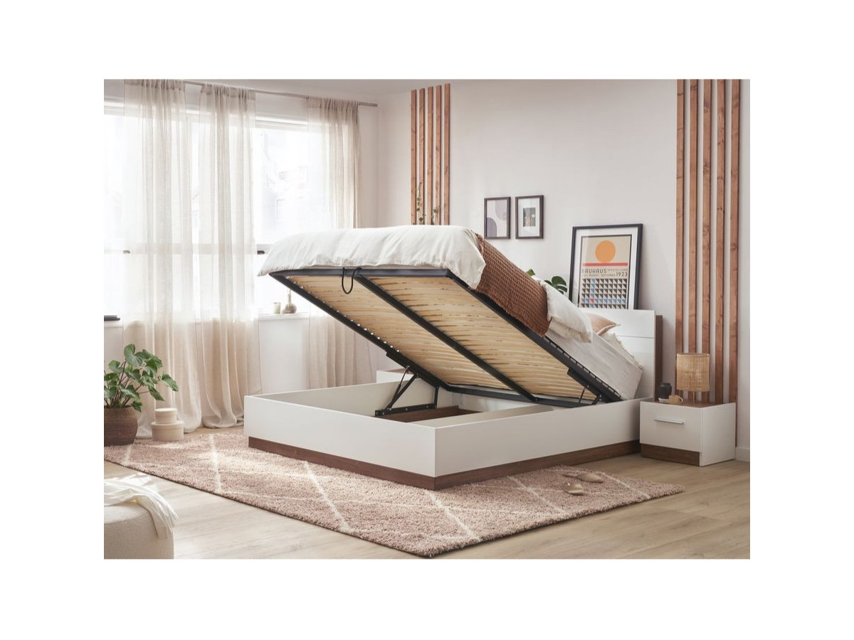ZENITA opbergbed, inclusief onderstel en hoofdeinde