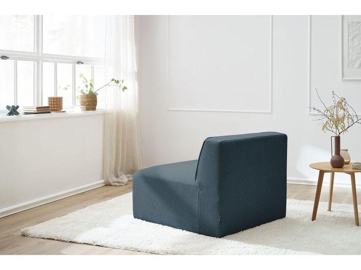 1-zits fauteuil voor modulaire bank MEGEVE gemêleerde stof