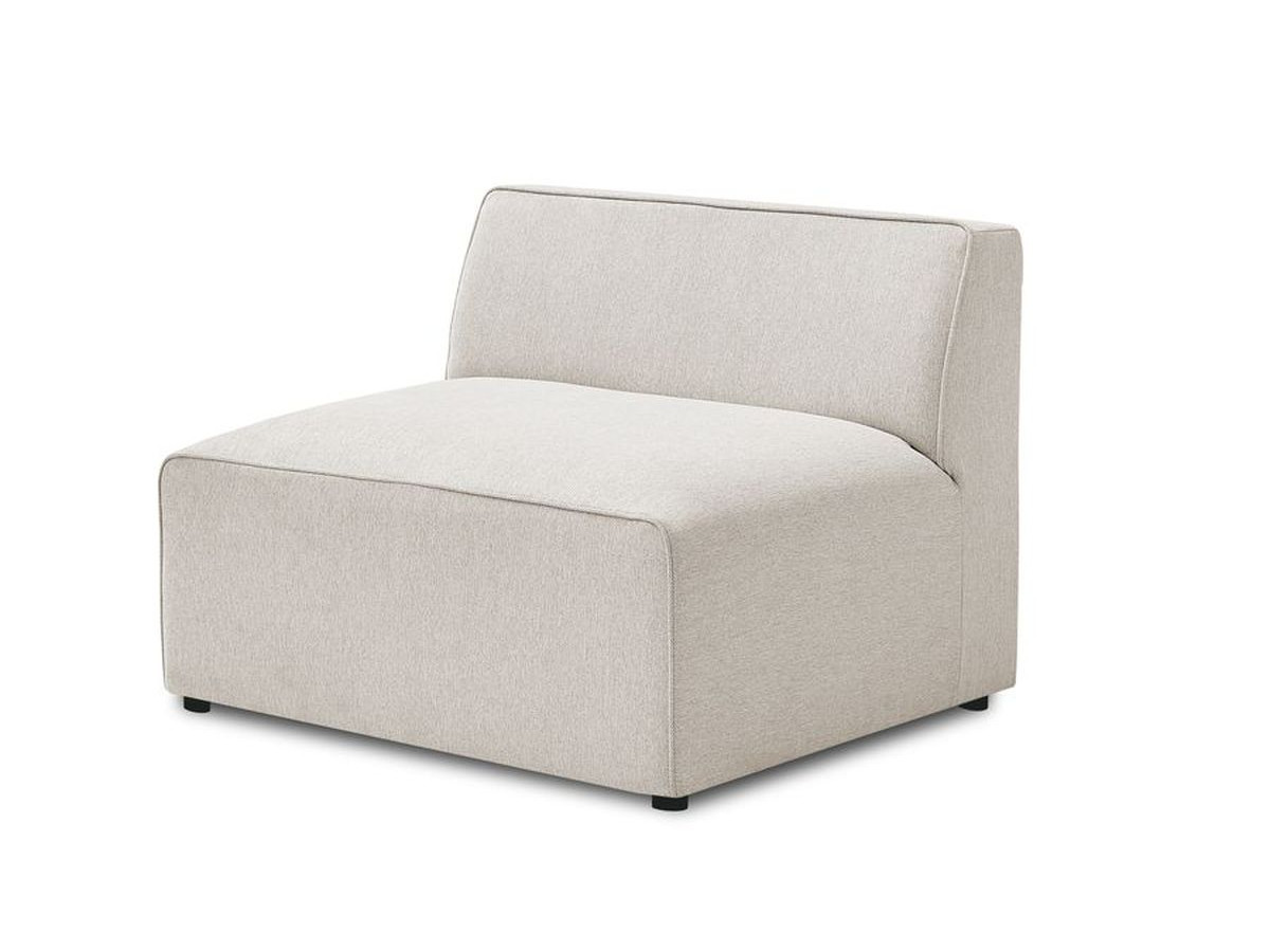 Chauffeuse 1 place pour canapé modulable MEGEVE tissu chiné