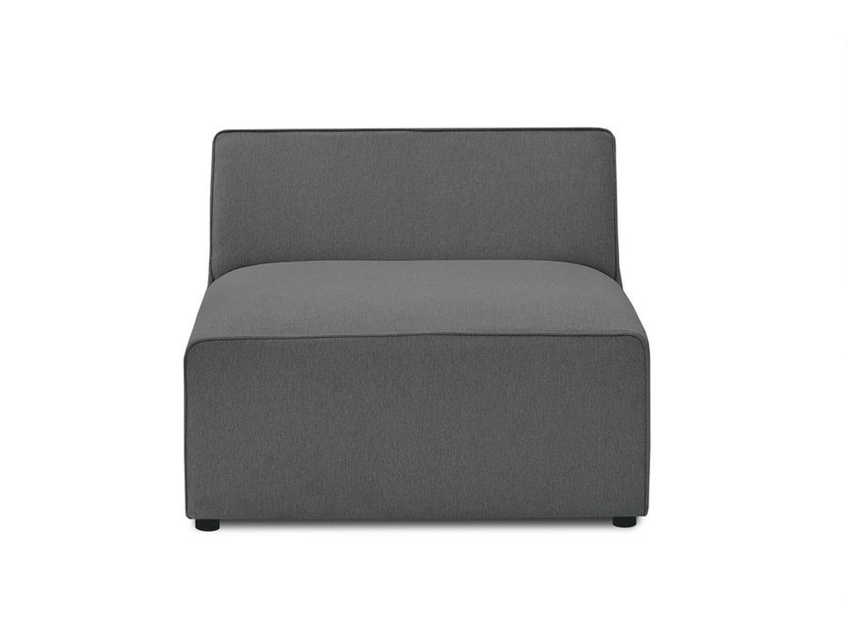 1-zits fauteuil voor modulaire bank MEGEVE gemêleerde stof