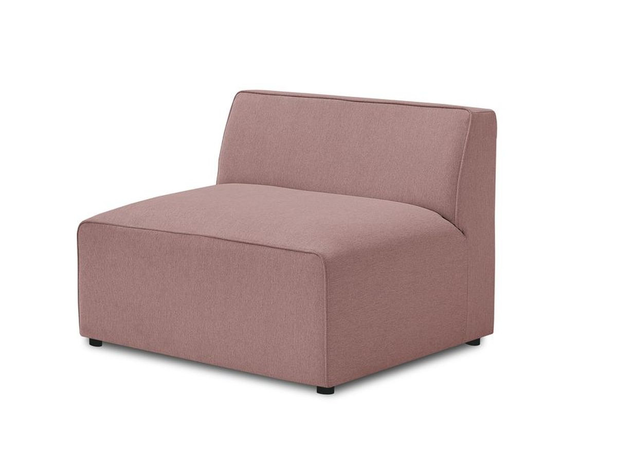 Chauffeuse 1 place pour canapé modulable MEGEVE tissu chiné