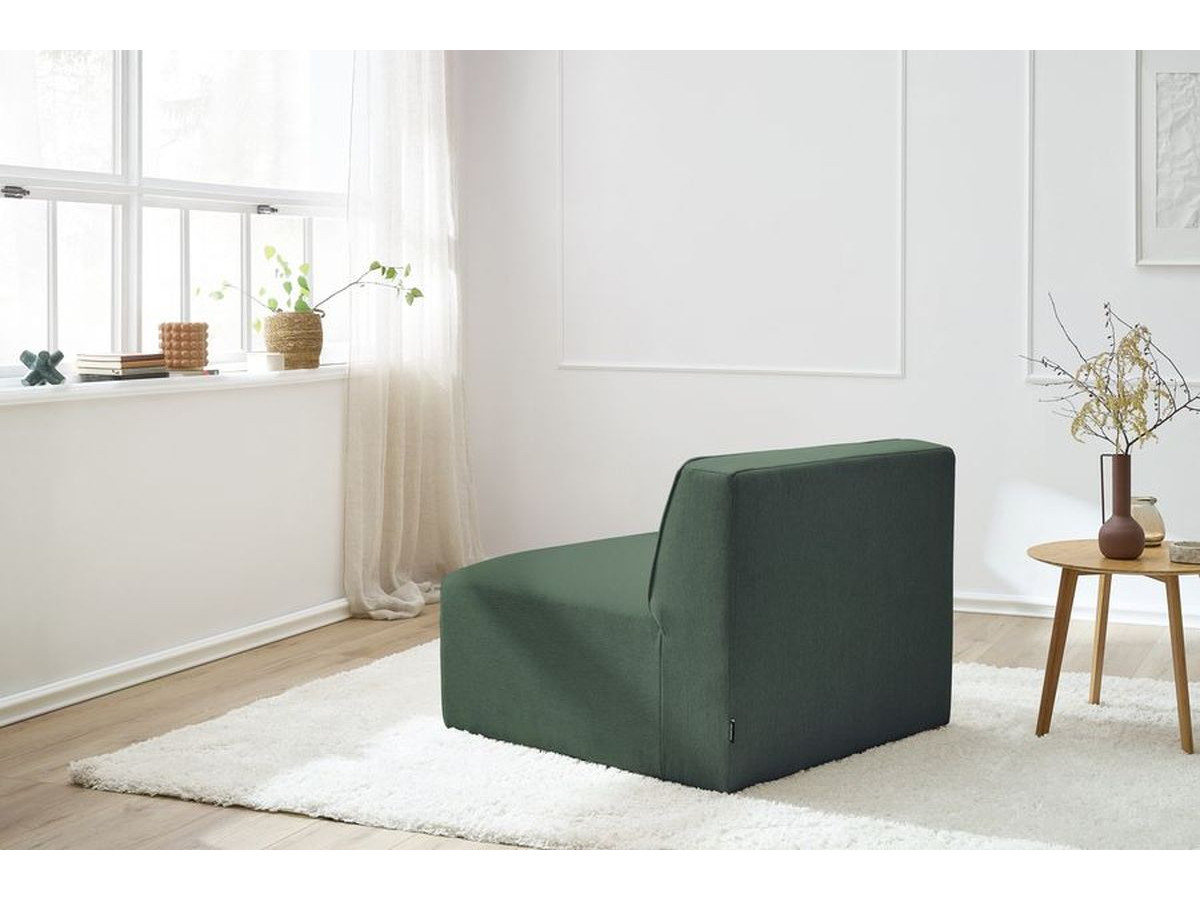 1-zits fauteuil voor modulaire bank MEGEVE gemêleerde stof