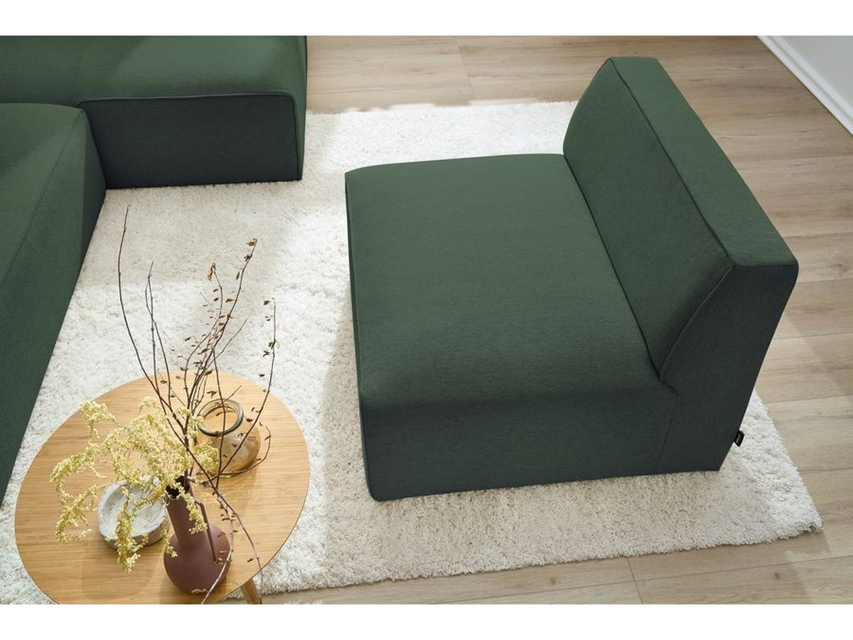 1-zits fauteuil voor modulaire bank MEGEVE gemêleerde stof
