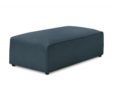 Pouf pour canapé modulable MEGEVE tissu chiné