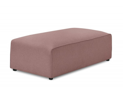 Pouf pour canapé modulable MEGEVE tissu chiné
